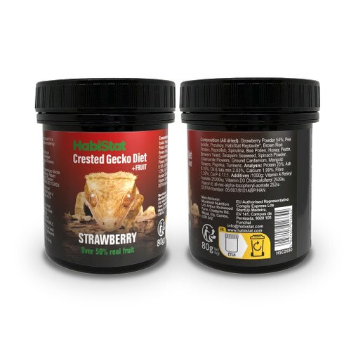 Strawberry Gecko Diet 80g packaging